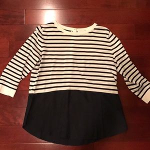 Stripped COS blouse